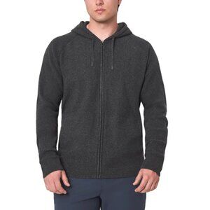 Modern Ambition Men's Full Zip Hooded Sweater Gray XXL